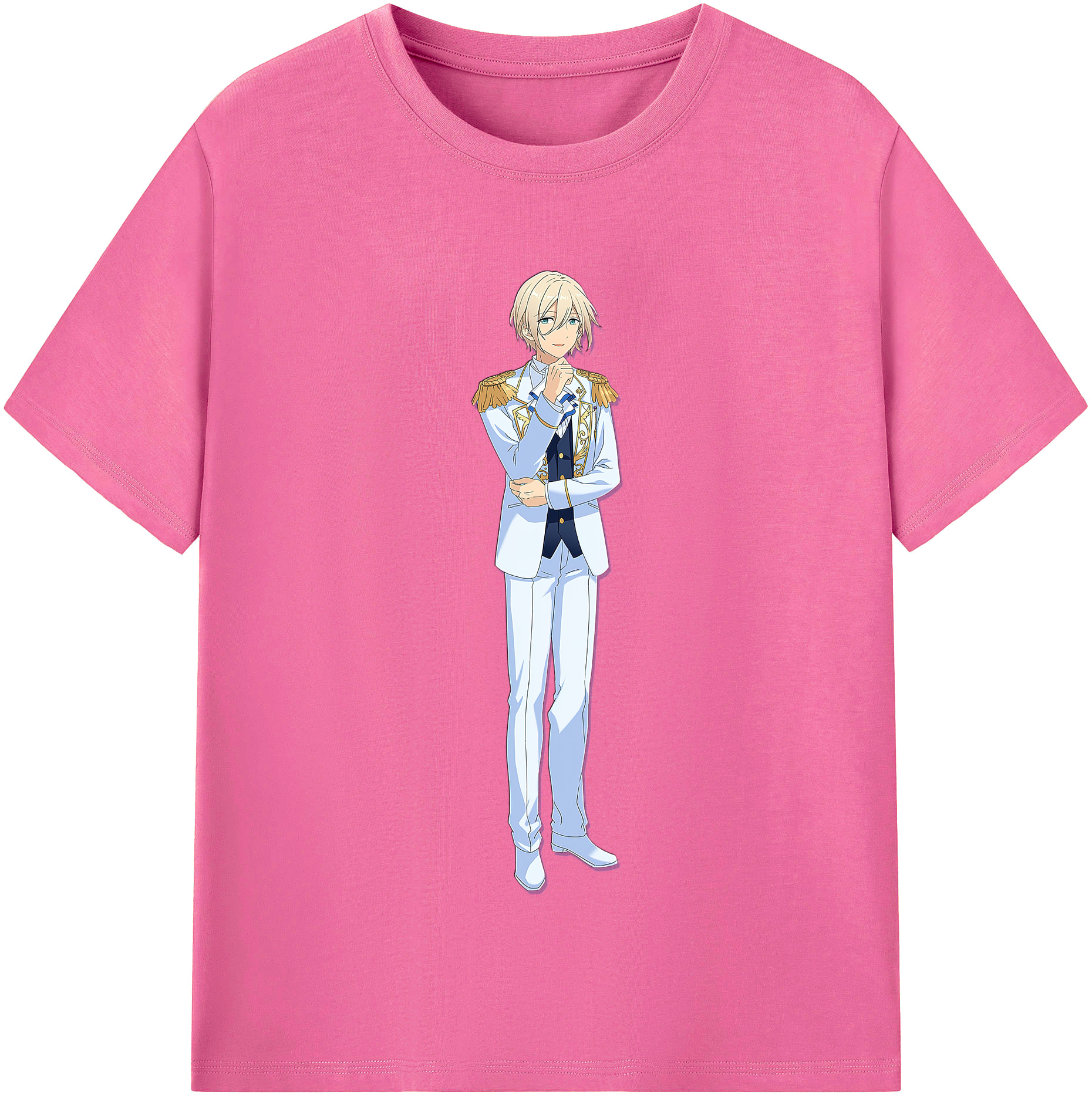 （画像用） あんさんぶるスターズ! Ensemble Stars レディースカジュアルプリントTシャツ（綿100％）